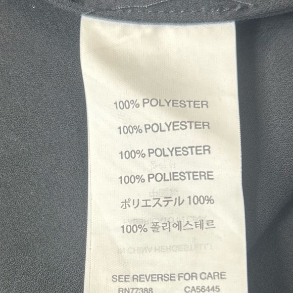 J. Crew Black Sleeveless Blouse. Round Neckline. Size Small. - Picture 7 of 7